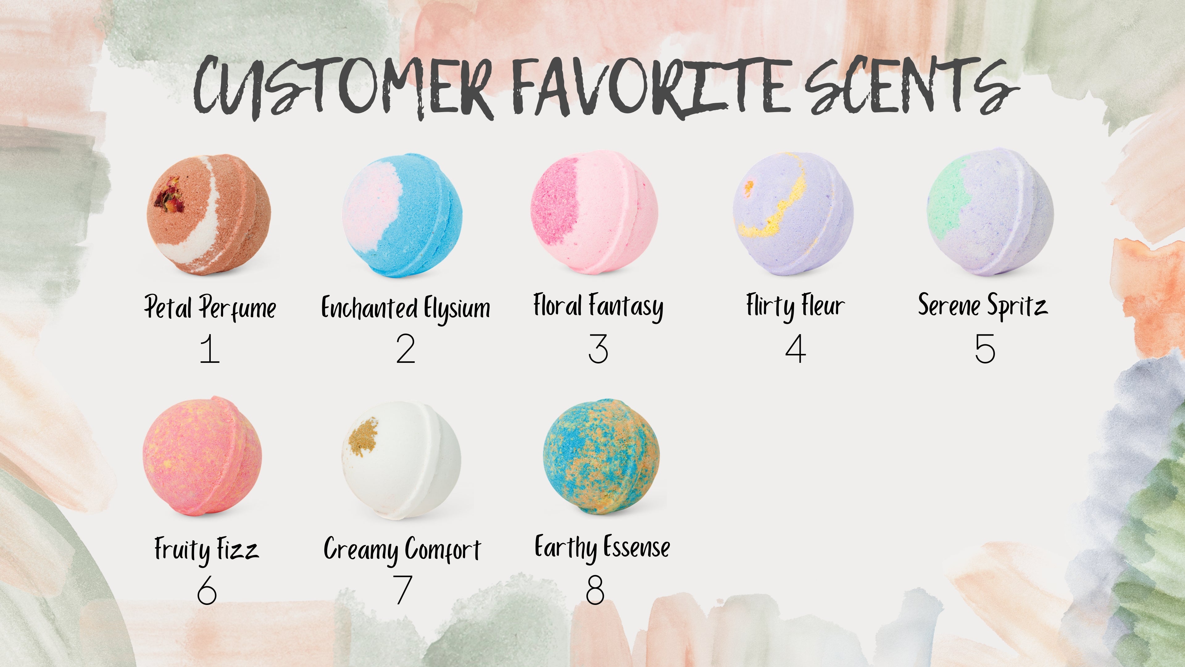 Gift Set - Middle Box (6 Bath Bombs)
